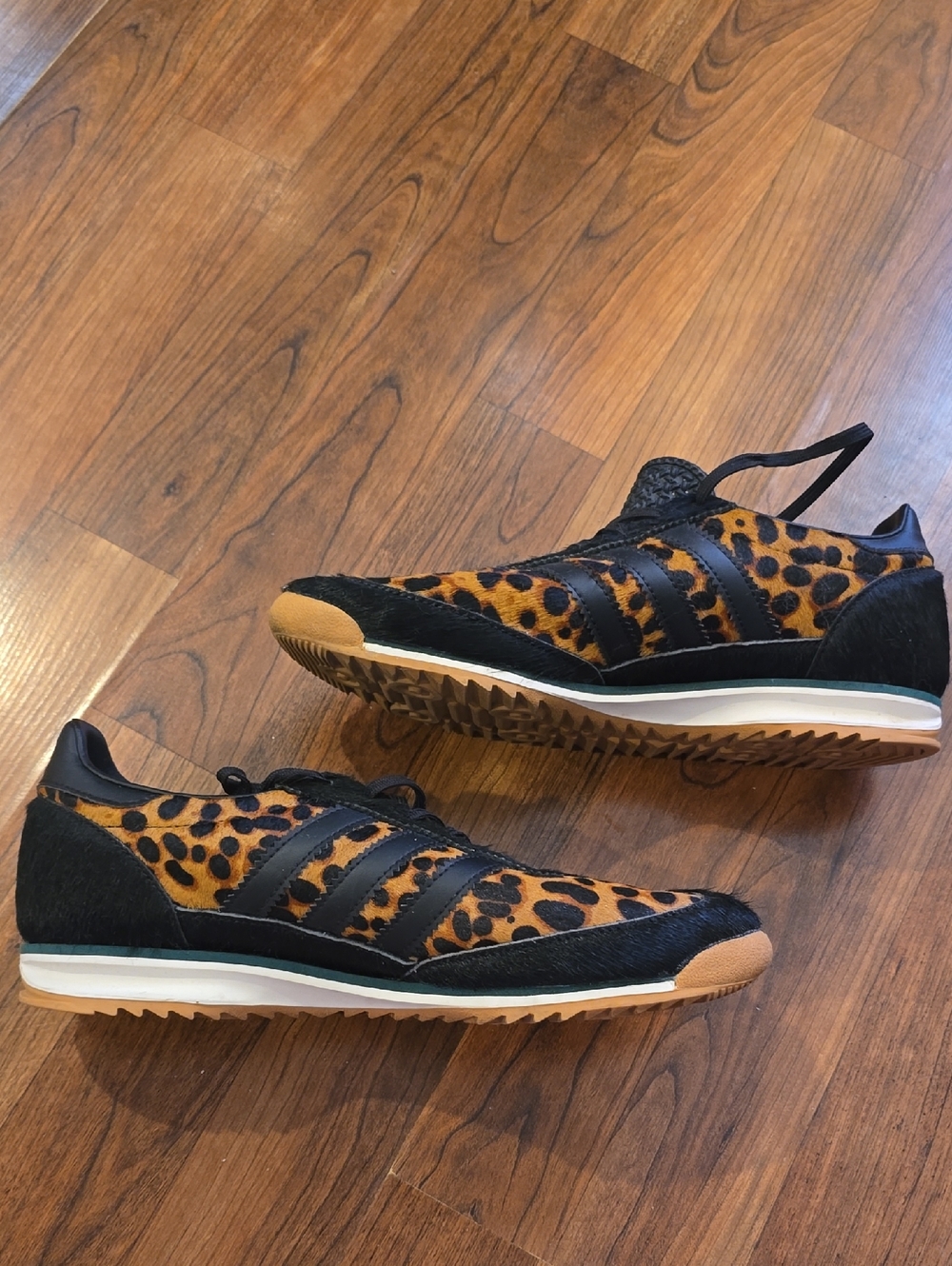 adidas SL 72 OG 'Leopard Print Collegiate Green'